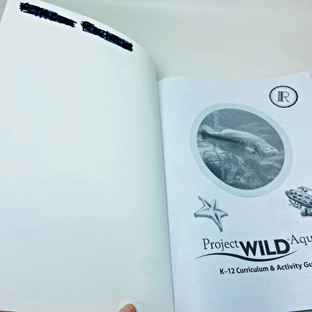 Set of 2 Project Wild Aquatic K-12 Curriculum Activity Guide Homeschool‎ Science